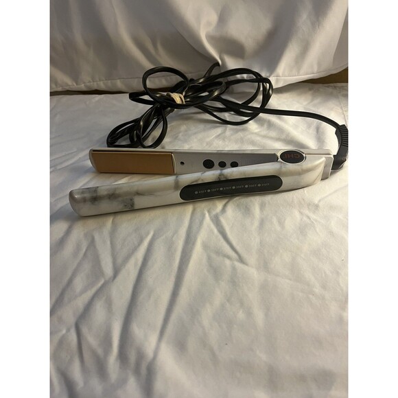 CHI "Mod Marble" 1" Ceramic Hairstyling Flat Iron White Model GF8192 - Tested - Picture 5 of 7